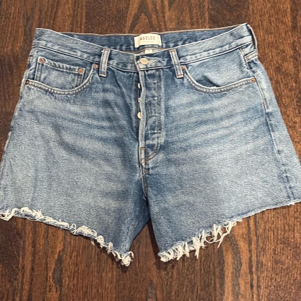 Agolde cutoff shorts size 30